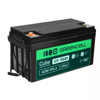 Akumuliatorius AGM VRLA 12V 65Ah IP54