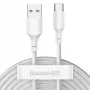 USB laidas Baseus TZCATZJ-02 1,5 m USB A USB C Baltas