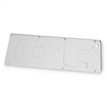 EK Water Blocks Nikeliuotas pilkas atraminis šoninis dangtelis EK-Quantum Vector XC3 RTX 3070