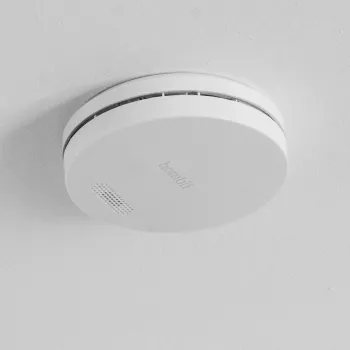 Belaidis fotoelektrinis dūmų detektorius Hombli HBSA-0109 Baltas