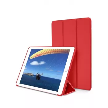 Devia odinis dėklas planšetei iPad Air 2019 / iPad Pro 10.5 su pieštuko laikikliu, raudonas