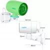 PoE IP kameros rinkinys Reolink P330P 4MP – naktinis matymas, judesio detekcija