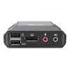 Tripp Eaton Tripp Lite serijos 2 prievadų DisplayPort 1.1 / USB KVM jungiklis su garsu/vaizdu, įmontuotais kabeliais, USB periferinių įrenginių bendrinimu