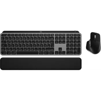 Logitech MX Keys S Combo for Mac, belaidis, DE-Išdėstymo klaviatūros ir pelės rinkinys, optimizuotas macOS