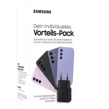 Samsung Universal Starterkit T2510N Juoda – pradinis rinkinys su dėklo talonu, suderinamais išmaniojo telefono priedais