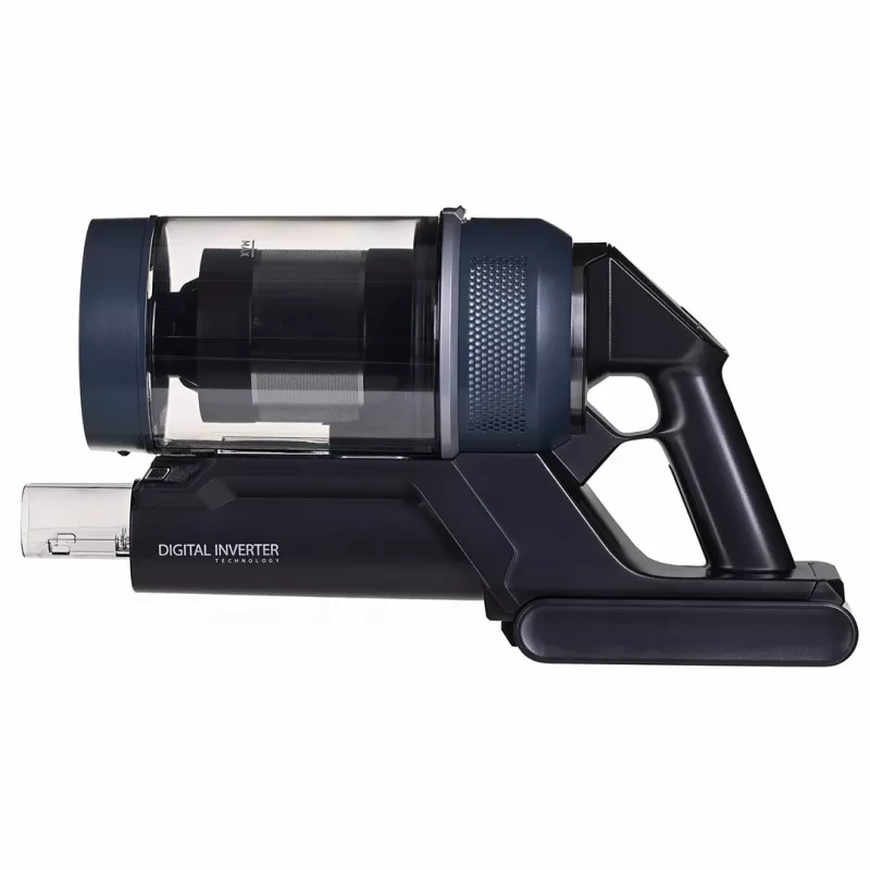 Belaidis dulkių siurblys Samsung VS20B95973B 2-in-1 — 580 W, Li‑Ion akumuliatorius, 120 min veikimo laikas, 0,5 L dulkėms, daugiacikloninis