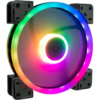 INTER-TECH 88885539 140mm ARGB korpuso ventiliatorius - juodas