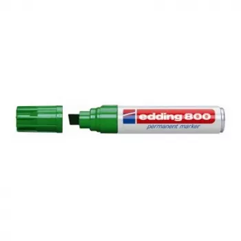 Permanentinis markeris Edding 800 Chisel Tip žalias