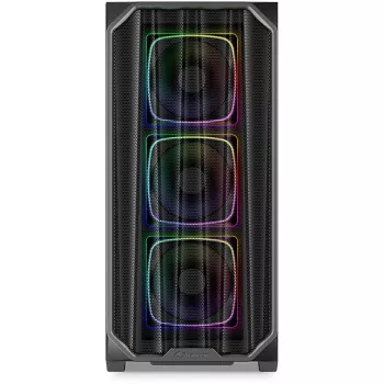 Sharkoon AK5M RGB Midi Tornas Juodas