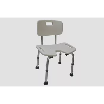Kėdė dušui REHA FUND Oliwier 81 RF-810 – reguliuojamas aukštis, technopolimeras, sėdynės plotis 48 cm, max apkrova 110 kg