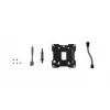 Alphacool 13851 šaltoji plokštė, akrilinė skaidri, 88x88x32,3 mm