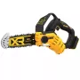 Krūmapjovė DeWALT DCMPS520N-XJ, 520 mm peilis, 8,5 m/s grandinės greitis, 18 V Li‑Jon, 0,55 l alyvos bakas, 2,1 kg