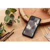 Apsauginis dėklas iPhone 11 Pro, man and wood, kamufliažinis juodas, natūrali mediena