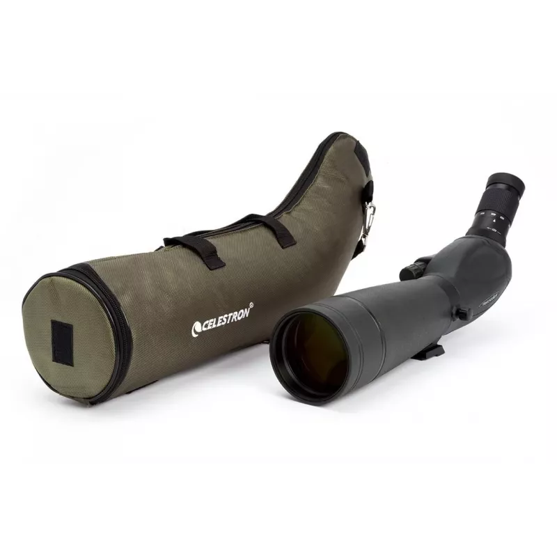 Celestron TrailSeeker 80-45 laipsnių stebėjimo vamzdis 60x BaK-4 juodas
