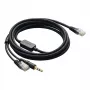 Adapterinis kabelis Helos suderinamas su Jabra 14201-10 – ausinių prijungimas prie stalinio telefono