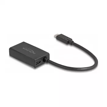 Adapteris DisplayPort lizdas į USB Type-C kištuką DeLOCK 4K PD 85W