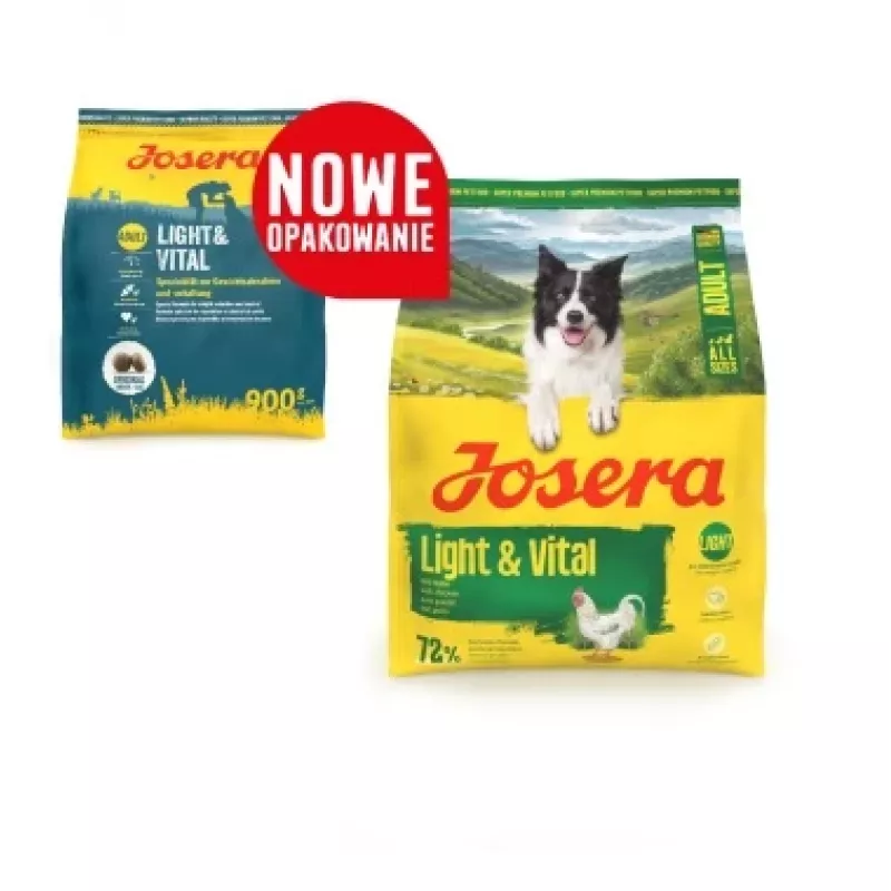 Josera Adult Light & Vital sausas pašaras šunims 3 kg
