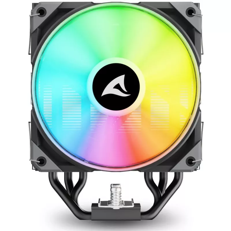 Sharkoon A50 RGB procesoriaus aušintuvas 12 cm juodas
