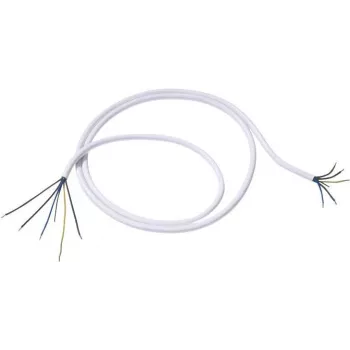 Laidas Bachmann H05VV-F 5G 2,5 mm² baltas 1,5 m