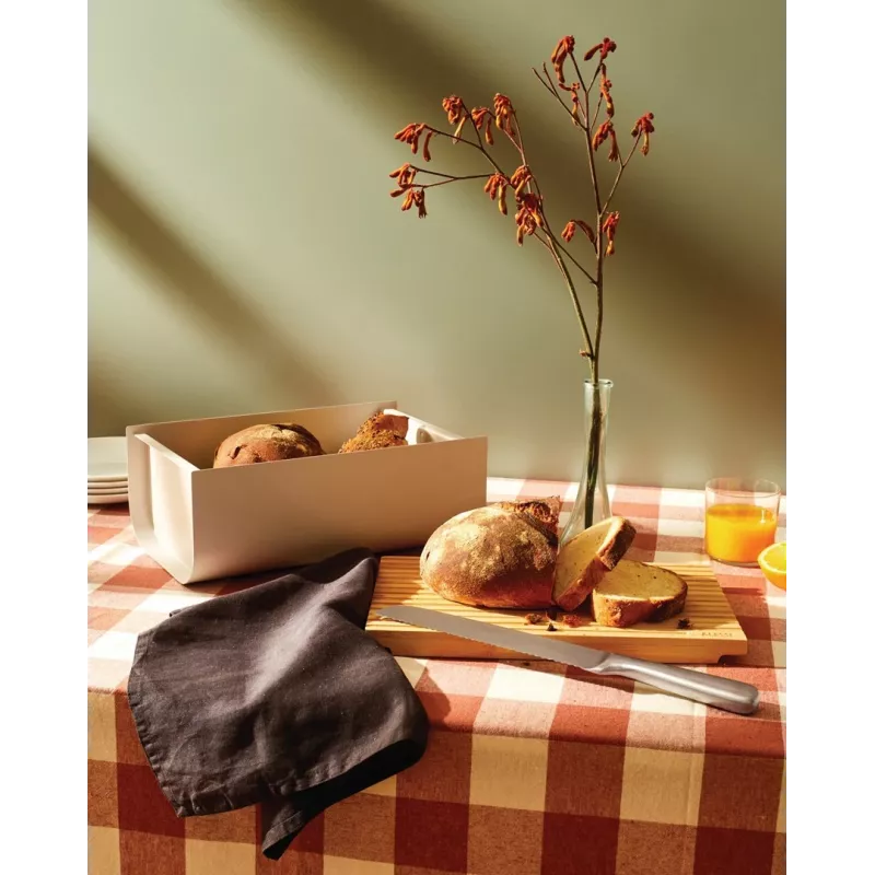 Dėžutė duonai Alessi BG03WG pilka 340 mm plotis 210 mm gylis 140 mm aukštis