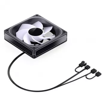 Kompiuterio ventiliatorius Jonsbo ZA-120 Reverse Blade PWM ARGB 120mm Juodas