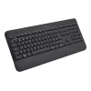 Logitech Signature K650 - belaidė klaviatūra - Bluetooth 5.1 - QWERTZ - švediška - grafito spalva