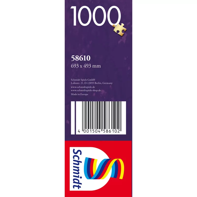 Dėlionė Schmidt Spiele 58610 Zac Kinkade Edeno sodas 1000 dalių