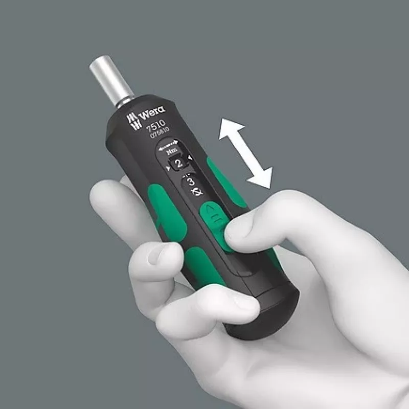Wera 7510 vieno įrankio sukimo momento atsuktuvas 65 mm plotis 150 mm ilgis 35 mm aukštis