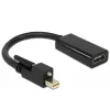 Vaizdo kabelio adapteris DeLOCK 62640 Mini DisplayPort į HDMI 0,25 m juodas