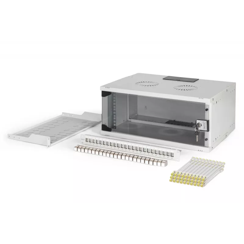 Digitus SOHO Pro tinklo komplektas, 483 mm (19 inch) - 4U, 540 x 400 mm (P x G)