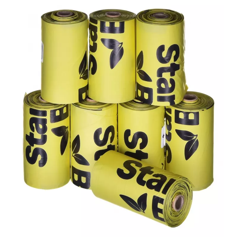 STARCH BAG - Šunų išmatų maišeliai - 8 x 15