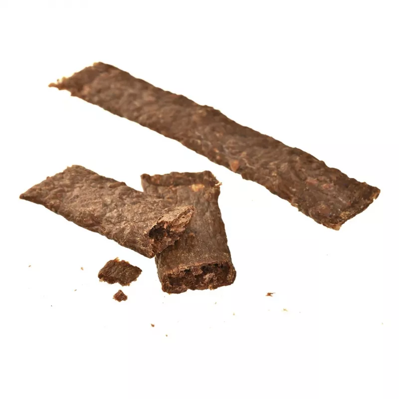 PETITTO Monoprotein Meat Strips Duck 400 g – vieno baltymo šaltinio treniruočių skanėstas šunims