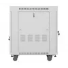 Laisvai pastatomas serverio spintos korpusas LANBERG FF01-6815-12SL 15U, 600×800×922 mm, 1200 kg, IP20, pilkas