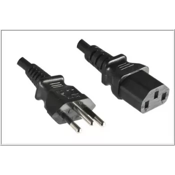 Microconnect PE010418BRAZIL maitinimo laidas 2.1 m C13 jungtimi