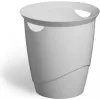 Dėžė atliekoms apvali plastikinė pilka Durable 776010