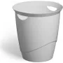 Dėžė atliekoms apvali plastikinė pilka Durable 776010