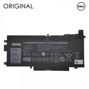 Extra Digital NB441716 baterija, 60Wh, 7500mAh, 7.6V, skirta DELL K5XWW