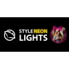 LED neoninis veidrodinis šviestuvas MANTA MASNL130PK Stiliaus neoniniai šviestuvai GROŽIS, rožinis akcentas, dekoratyvinis veidrodžio apšvietimas