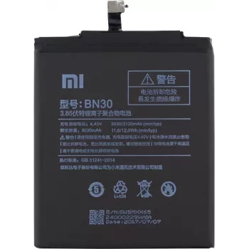 Xiaomi BN30 ličio jonų baterija, skirta Xiaomi Redmi 4A, 3030 mAh