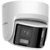 IP vaizdo stebėjimo kamera Hikvision DS-2CD2346G2P-ISU/SL 4MP kupolinė, 2,8 mm objektyvas, 180° matymo laukas, IR 30 m, IP67, PoE/DC
