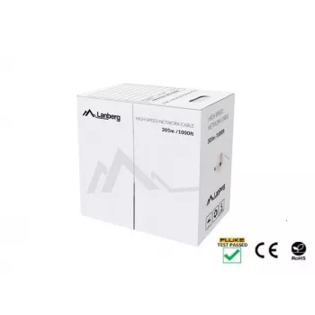 Tinklo kabelis Lanberg LCU5-12CU-0305-G U/UTP Cat5e 305 m Žalias