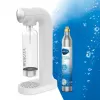 Gazuoto vandens butelis BRITA SodaONE White – 1 L, 60 L našumas, be BPA, 450×129×240 mm