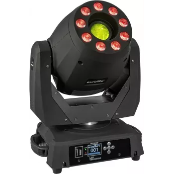 Judantis prožektorius EUROLITE TMH-H180 180W COB šviesos šaltinis, taškinė ir užpildymo funkcijos