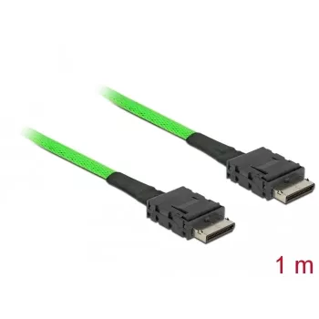 DeLOCK 85214 SAS kabelis 1 m, juodas, SFF-8611 - SFF-8611