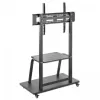 Mobilus stovas televizoriui MANHATTAN 1-ekranui 37–100 col. Juodas VESA 200x200–800x600 Maks. 150 kg
