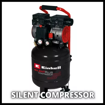 Oro kompresorius Einhell TE-AC 24 Silent 750 W 135 l/min