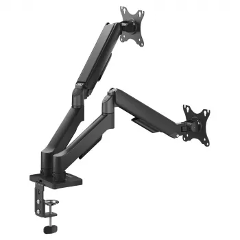 Savio UM-04 Dvigubas spyruoklinis monitoriaus laikiklis ant stalo 17″–32″