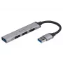 USB Hub Tracer 3.0 H41, 4 prievadai