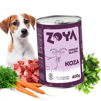 ZOYA Goat šlapias šunų maistas - 400g