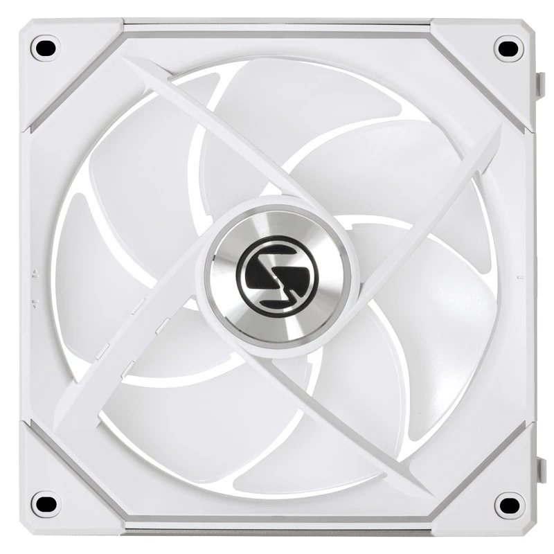 Lian Li UF-SLIN140-1W 14 cm baltas 1600 RPM ventiliatorius su Infinity Mirror ARGB